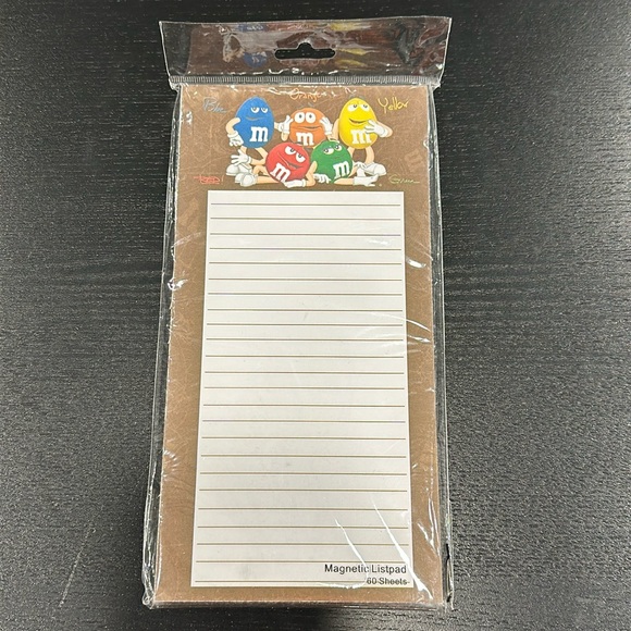 M&Ms Vintage Note Pad - Picture 1 of 4